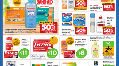 Rite Aid J&J 'Healthy Essentials' Feature